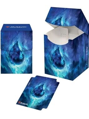 100+ Deck Box - Celestial Lands (Island)